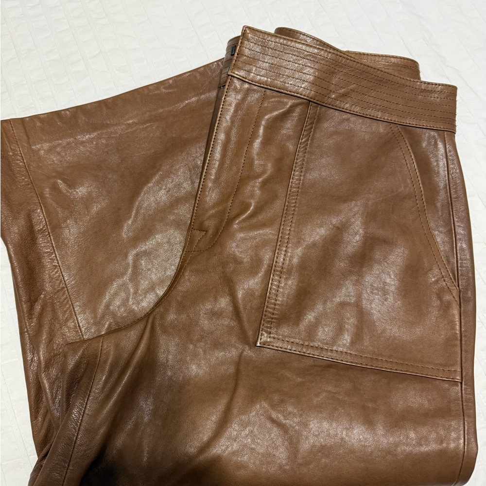 Frame Denim Chocolate Ankle Pants - Picture 11 of 11
